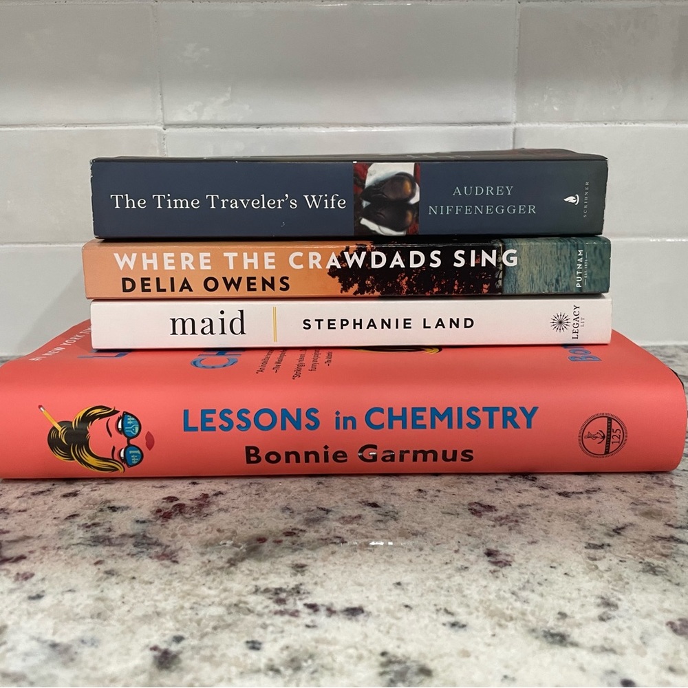 Lessons in Chemistry, The Time Traveler’s Wife, Maid and Where the Crawdads Sing
